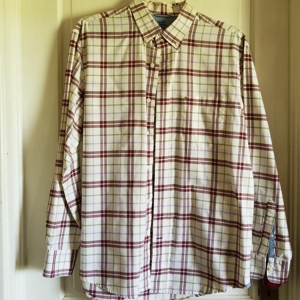 Mens Izod Saltwater Shirt